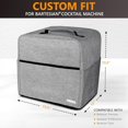thumbnail image 2 of Bartesian Dust Cover - Bartesian Cover for Cocktail Machine - Compatible with Premium, Professional, Duet - Grey, 2 of 6