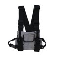 thumbnail image 1 of Thinsony Nylon Gilet Mains Libres à Multiples Poches Sac de Poitrine Rig Résistant à l'Eau et Durable Grand Application Gris Pâle 1 Pce, 1 of 6