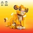thumbnail image 3 of LEGO Disney Classic Bébé Simba le Roi Lion 43243 Ensemble de construction (222 pièces), 3 of 6