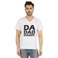 thumbnail image 1 of Inkmeso Mens Tshirt Da Dad Daddy€ Graphic Tshirt For Dad Gift Tee Shirt For First Time Daddy, 1 of 6