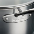 thumbnail image 4 of Tramontina Tri-Ply Clad 10 Pc Stainless Steel Cookware Set with Glass Lids, 4 of 9