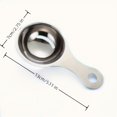 thumbnail image 3 of CNKOO 1pc Premium Stainless Steel Egg Yolk Separator for Restaurant Kitchen - Easy Egg Yolk Filter and Separation Tool  Perfect for Cooking and Baking  Durable and Easy to Clean  Baking E, 3 of 6