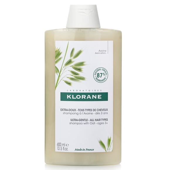 Klorane Shampooing à l'Avoine (Ultra Doux Tous Types de Cheveux) 400 Ml/13,5 Oz