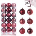 thumbnail image 2 of 36 Pcs Christmas Tree Decorations Christmas Tree Ornaments Christmas Tree Pendant Christmas Ornaments Set Christmas Ball Ornaments Christmas Decorations for Tree 1.18inch, 2 of 7