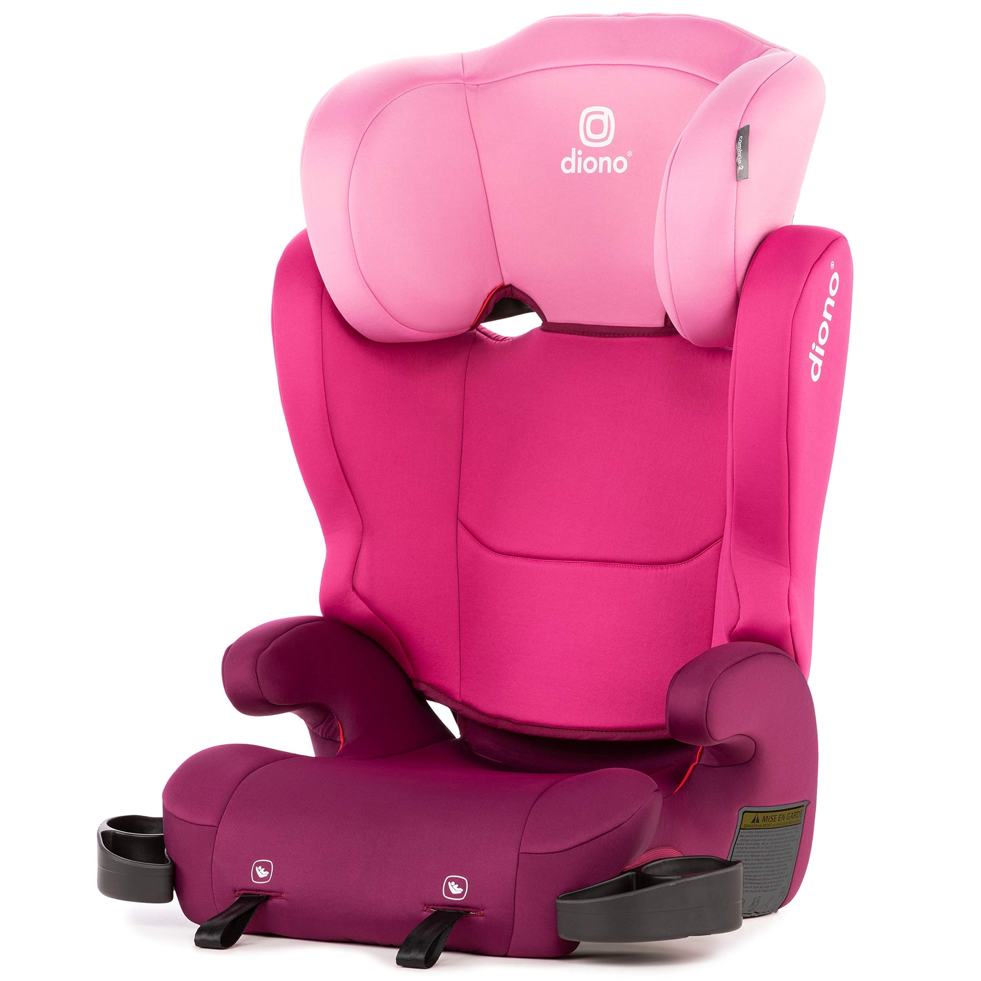 Diono Cambria 2 High Back Booster Car Seat, Belt-Positioning, 40
