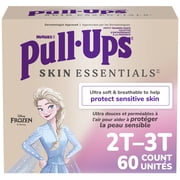 Pull-Ups Girls' Skin Essentials Training Pants, 2T-3T (16-34 lbs), 60 Ct