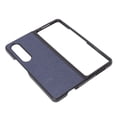 thumbnail image 2 of Folding Screen Phone Leather Case, Comfortable Dustproof Folding Screen Cell Phone Cover PU Leather  For Gift Giving Blue, 2 of 8