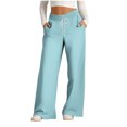 thumbnail image 1 of Pantalon Grand Simua Femme Taille Haute Mode Décontracté Pantalon Palazzo, 1 of 4