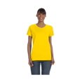 thumbnail image 1 of Gildan T-Shirt en Jersey de Confort à Col Épais avec Ruban pour Femmes, Style G5000L, 1 of 1