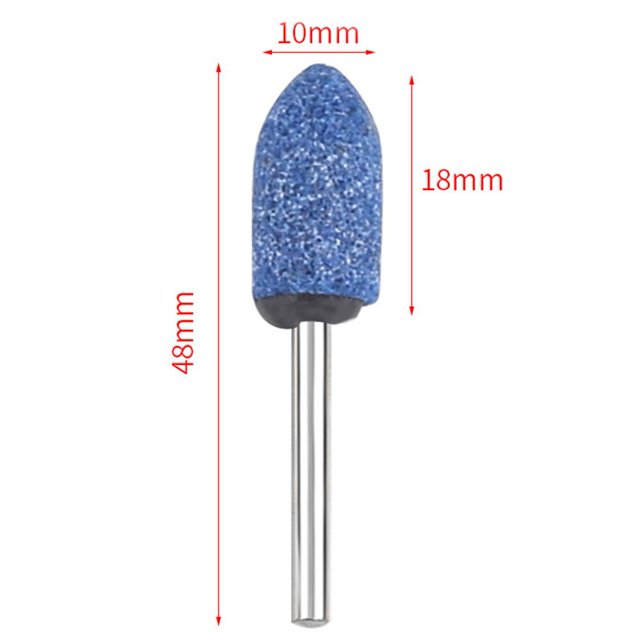 1pcs Tête de Polissage Tête de Roue Abrasive Montée pour Outil Électrique Rotatif Corps 3 mm