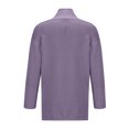 thumbnail image 4 of RXIRUCGD Homme Col en V Styles Mi-Longs et Longs Cardigan en Tricot à Fleurs Torsadées Manteau Ample, Rose, Taille : 3TG, 4 of 4