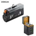 thumbnail image 1 of Banque d'Alimentation pour Capsule 5000mAh PD20W avec Boîtier de Charge à Batterie Interchangeable, 1 of 4