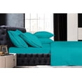 thumbnail image 2 of Mocassi 1800 Series Sheet Set 6 Pieces Deep Pocket Full Turquoise, 2 of 3
