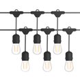 thumbnail image 1 of Costway 96FT LED Outdoor Waterproof Commercial Grade Patio Globe String Lights Bulbs, 1 of 10