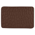 thumbnail image 2 of EGNMCR Outdoor Rug Rugs for Living Room 1pc Memory Foam Bath Rug Embossed Bathroom Mat Water Absorbent And Washable Bath Rugs, Non-Slip, Thick, Soft And Comfortable Carpet For Show carpet carpet, 2 of 2