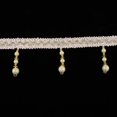 thumbnail image 3 of Abbracc Woven Curtain Tassel Fringe with Beaded Edges for Sewing Decorations Ribbon J, 3 of 8