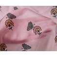 thumbnail image 4 of oneOone Silk Tabby Fabric Floral & Block Print Fabric By The Yard 42 Inch Wide, 4 of 4