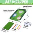 thumbnail image 2 of GoSports BattleChip Classique Golf Cornhole 3 x 2 Pieds Jeu de Pelouse Extérieur, 2 of 7