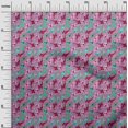 thumbnail image 3 of oneOone Rayon Pink Fabric Asian Japanese Koi Fish Sewing Craft Projects Fabric Prints By Yard 56 Inch Wide, 3 of 4