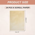 thumbnail image 2 of Uxcell 24 Packs Vintage Cotton Paper Printer Paper Golden Yellow 8 x 11", 2 of 6