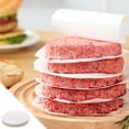 thumbnail image 1 of Dvkptbk Disposable Separator Paper Thickened Hamburger Beef Patties with Oil Separating Paper Non Stick Oil Separating Paper Non Stick Meat Patty Pad Paper and Meat Separating Paper, 1 of 6