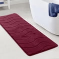 thumbnail image 3 of Bathroom Rugs and Mats Sets,Large Foam Bath Mat 3 Set Bathroom Rugs for 3 Pcs Toilet Mats Universal Soft Comfortable Water Absorption Non Slip Thick Machine Washable Easier to Dry, 3 of 7