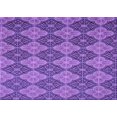 thumbnail image 1 of Ahgly Tapis Rectangulaire Lavable en Machine Intérieur Transitionnel Violet Améthyste Violet, 2 Pieds x 5 Pieds, 1 of 7