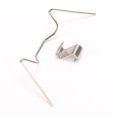 thumbnail image 4 of 100pcs Greenhouse Glazing Clips Stainless Steel Z Fixing Clips W Glass Clips Replacement Gardening Tool, 4 of 14