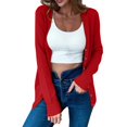 thumbnail image 1 of Long Sleeve Cardigan For Women Fall Open Front Cardigan With Pockets Casual Duster Lightweight Cardigan Sweater, 1 of 5