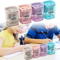 thumbnail image 1 of Manual Pencil Sharpener for Students Classroom Use and Art Supplies Stationery Tool 2PCS, 1 of 5