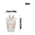 thumbnail image 3 of Penkiiy Easter Party Decorations, Paper Cups Napkins Set, Disposable Paper Cups Happy Easter Plates Bunny Egg Party Dinnerware Tableware Party Supplies, 3 of 6