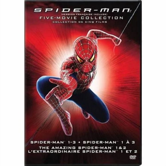 Spider-Man: Five-Movie Collection - The Amazing Spider-Man / The Amazing Spider-Man 2 / Spider-Man / Spider-Man 2 / Spider-Man 3 (Bilingual)
