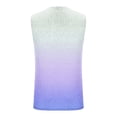 thumbnail image 5 of NTACZA Athletic Men Tank Tops Sleeveless Basic Shirt Crew Neck Gradient Sports Mens T-Shirts L, 5 of 5