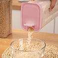 thumbnail image 4 of Meitianfacai Airtight Cereal Storage Container With Lids, Clear Airtight Kitchen Food Storage Container For Grain, Sugar, Flour, Rice, Nut, Snacks, 4 of 7