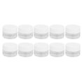 thumbnail image 3 of Empty Sample Jars, PP Cream Jars 5g Leak Proof Ergonomic 10Pcs  For Travel, 3 of 8