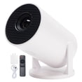 thumbnail image 2 of Projecteur Réglable à 270 Degrés, Projecteur Portable ABS avec WiFi pour Téléphone Intelligent Noir, Blanc, 2 of 7
