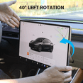 thumbnail image 2 of Adjustable Screen Mount for Tesla with 40-Degree Tilt and Swivel Motion, Preserving Original Display Height, 2 of 6