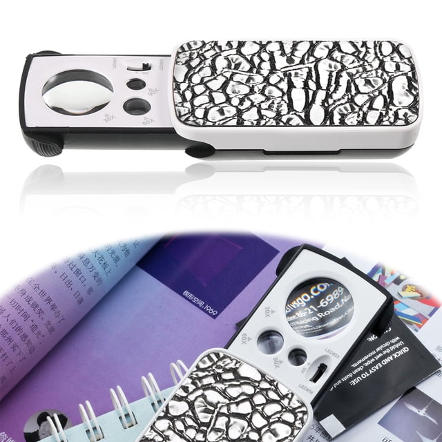 Thinsony Cutting-edge Technology Magnifying Glass With LED Light Robust Construction Precision Optic 1Set
