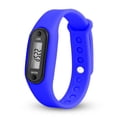 thumbnail image 1 of destyer Digital LED Walking Distance Pedometer Calorie Counter Sport Fitness Wrist Silicone Watch Bracelet, 1 of 9