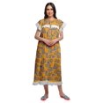 thumbnail image 2 of Moomaya Chemise de Nuit Imprimée Col Rond pour Femmes en Coton, 2 of 6