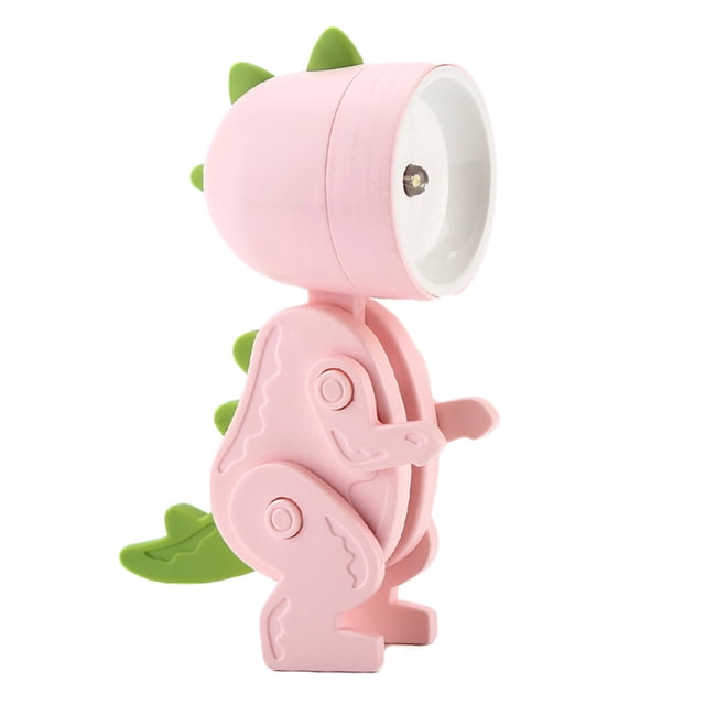 Yeacher Cartoon Night Light Kid Lamp Mini Dinosaur LED Desk Lamps Cute DIY Portable with