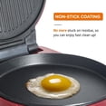 thumbnail image 2 of COMMERCIAL CHEF Countertop Pizza Maker, Indoor Electric Countertop Grill, Quesadilla Maker with Timer, 2 of 7