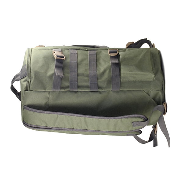 Fishing Tackle Storage Bag, Professional Fishing Tackle Backpack Large Storage Fishing Bag with Rod & Gear Holder