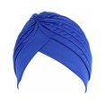 thumbnail image 1 of Chapeau Plissé Pré-Noué pour Femmes, Bonnet Tricoté, Turban de Soleil, 1 of 6