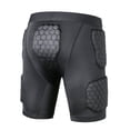 thumbnail image 2 of Padded Compression Shorts Padded Football Girdle Hip and Thigh Protector for Football Paintball Basketball Ice Skating Rugby Soccer Hockey and All Other Contact Sports, 2 of 6