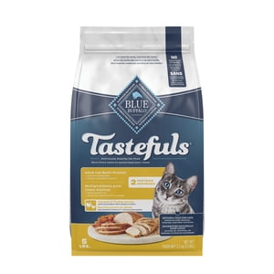 BLUE Tastefuls Poulet multiprotéin pour chats adultes & Recette de la Turquie, 5 Voir lb