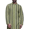 thumbnail image 4 of Atasi Button Down Asymmetric Printed Long Sleeve Rayon Kurta Pyjama Set, 4 of 4