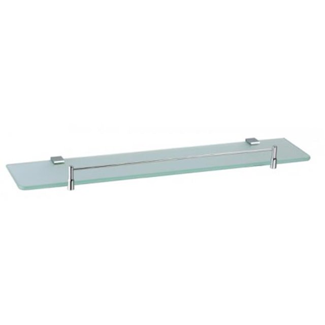 Dawn Kitchen & Bath 8210S 24 in. Bathroom Shelf - Satin Nickel
