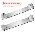 thumbnail image 4 of Dalazy Barbecue Spatula Holder Stainless Steel Griddle Side Mount Rack Portable Camping Hiking Cooking Baking BBQ Bracket Cookware, 4 of 7