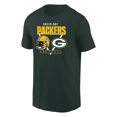 thumbnail image 1 of NFL Miami Dolphins Line Fade Forest-Green Large T-Shirt, 1 of 2